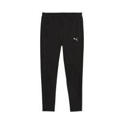 PUMA Pantaloni sport 'TeamFINAL' negru / alb