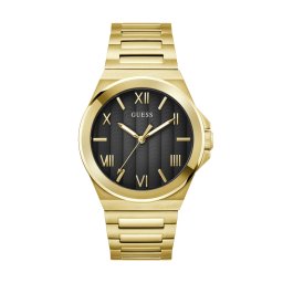 GUESS Ceas analogic 'VINYL' auriu / negru
