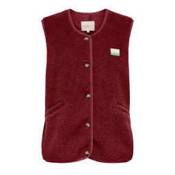 ONLY Vestă 'ONLBaby' roșu vin
