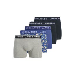 JACK & JONES Boxeri albastru / bleumarin / gri amestecat / roz