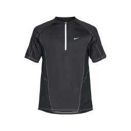 NIKE Tricou funcțional 'RETRO' negru / alb