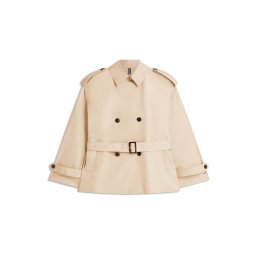 TOMMY HILFIGER Palton de primăvară-toamnă bej