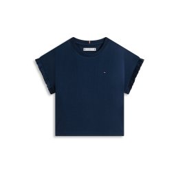 Tommy Hilfiger Kids Tricou 'ESSENTIAL' albastru închis