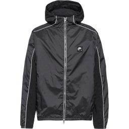 Nike Sportswear Geacă de primăvară-toamnă 'Air' negru / alb
