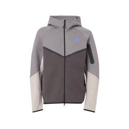 Nike Sportswear Hanorac 'Tech Fleece' gri / gri metalic / gri deschis / gri închis