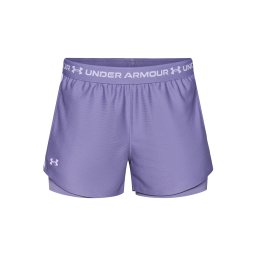 UNDER ARMOUR Pantaloni sport 'Play Up' mov lavandă / alb