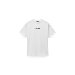 NAPAPIJRI Tricou 'S-Flint' azur / negru / alb natural