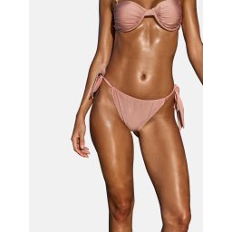 Lipsy Slip costum de baie roz pal