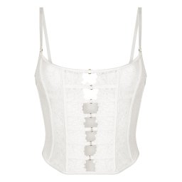 Hunkemöller Corsete 'Kristina' alb