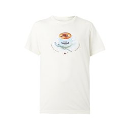 Nike Sportswear Tricou 'CAFE SWOOSH MUG' bej deschis / maro caramel / roşu închis / argintiu