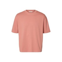 SELECTED Tricou 'SLHAspen' roz pal