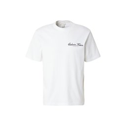 Calvin Klein Jeans Tricou '20S MARCH' negru / alb