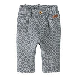NAME IT Pantaloni 'NBMDONNO' bleumarin / alb