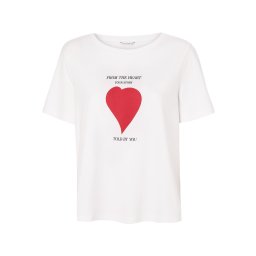 TATUUM Tricou 'Ajmirja 2' roșu / negru / alb