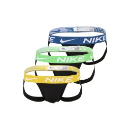 NIKE Underwear Slip albastru / galben / verde deschis / negru