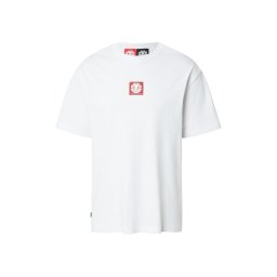 ELEMENT Tricou roșu cireș / alb