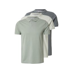 ABOUT YOU Tricou 'Robin' gri / kaki / verde mentă