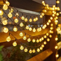 Ghirlandă Luminoasă Solară LED – 12m și 100 LED