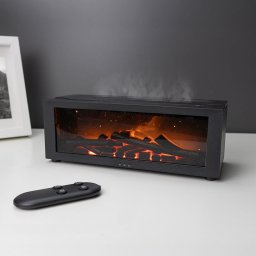 Difuzor Aromaterapie cu Efect Flacără – tip Semineu