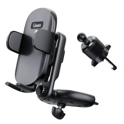 Suport Auto pentru Telefon, Ajustabil, Universal - Lisen (YL0222040016) - Black