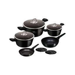 BERLINGER HAUS BH/8231 Set vase 10 cu părţi negru