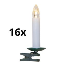 Eglo 411318 - Instalație LED de exterior pentru brad 16xLED/0,06W/230V IP44