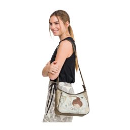 Poșetă Casual Anekke Aurie 42803-002 - Design Artistic - 30 cm