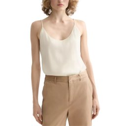 SCOTCH & SODA Top Jersey Woven Tank U9A01196T 102 off white
