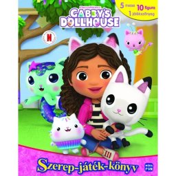 Casa de păpuși a lui Gabi: Carte de joc de rol cu minifigurine - în limba maghiară