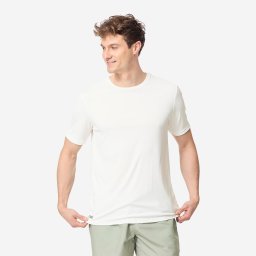 Tricou Surf anti-UV Alb Bărbați