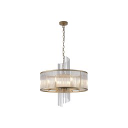 Searchlight 11600-6GO - Lustru cu lanț LARA, 6 x E14, 60 W, 230 V