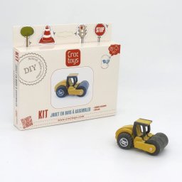 Set de constructie vehicul de santier buldozerul fleur, croc toys