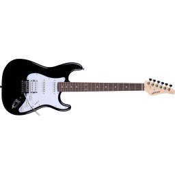 Arrow Tonecaster ST 211 Abyss Black Rosewood/White