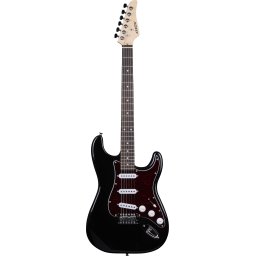 Arrow Tonecaster ST 111 Abyss Black Rosewood/T-shell