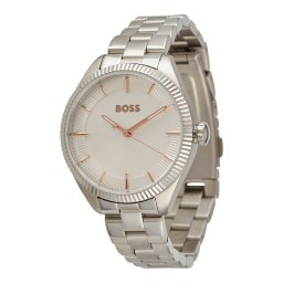 BOSS Ceas analogic 'Sage' bej / auriu / argintiu