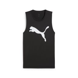 PUMA Tricou funcțional 'Tad Essentials' negru / alb