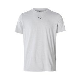 PUMA Tricou funcțional 'Cloudspun' gri deschis / negru