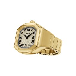 FOSSIL Inele 'HARLOW' ecru / auriu / gri / negru