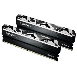 G.SKILL F4-3200C16D-16GSXWB G.Skill Sniper X DDR4 16GB (2x8GB) 3200MHz CL16 1.35V XMP 2.0 Urban Camo