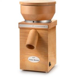 Moara pentru macinat cereale KoMo Fidibus Medium, 360 W, Pietre de moara, 100 g/min, Carcasa lemn de fag