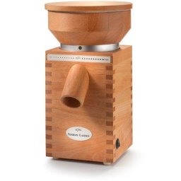 Moara pentru macinat cereale KoMo Fidibus Classic, 360 W, Pietre de moara, 100 g/min, Carcasa lemn fag