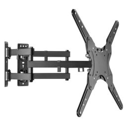 Suport TV Equip, Colt de perete, 23"-55", 45kg, Inclinare/Rotire, Negru