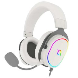 Casti Gaming AQIRYS Altair, 7.1 surround, USB, alb