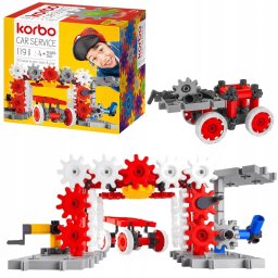 Service auto Korbo, 119 piese, varsta peste 4 ani