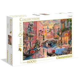 Puzzle Clementoni - Venice, 6.000 piese