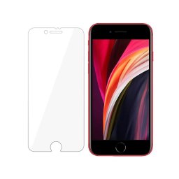 Folie ecran 3MK FlexibleGlass, pentru iPhone SE 2 / iPhone SE 3, Structura Incasabila, 7H, 0.3 mm, Transparenta