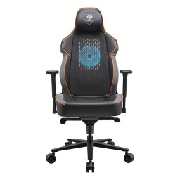 Scaun gaming Cougar CGR-ARP NxSys Aero, perna pentru cap si lombara, Negru