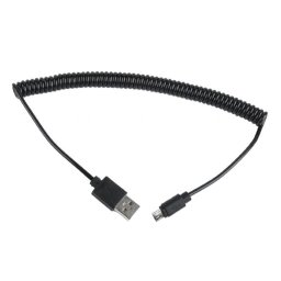 Cablu alimentare si date Gembird, USB 2.0 (T) la Micro-USB 2.0 (T), 1.8m, conectori auriti, Negru, CC-mUSB2C-AMBM-6