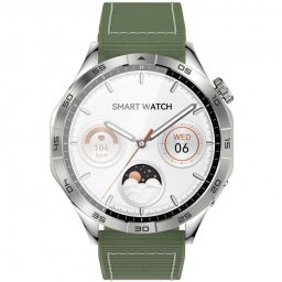 Smart ceas XO Watch 4 Amoled, Bluetooth, 1.43 inch, CO-FIT, IP68, Verde