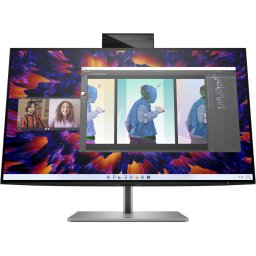 Monitor pentru conferinte HP Z24m G3, IPS, QHD, 23,8 inch, 60Hz, 5 ms, Argintiu